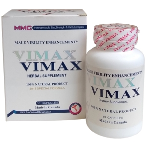 Vimax Enlargement/Lengthening Herbal Supplement X 60 Capsule
